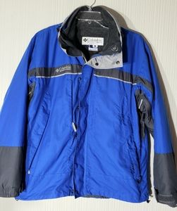 Columbia Men's Interchange Coat, Blue/Gray Sz L